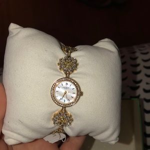 Kate spade flower diamond watch